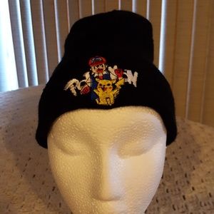 Pokemon Pikachu beanie.